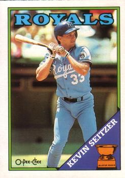 1988 O-Pee-Chee Baseball Cards 275     Kevin Seitzer